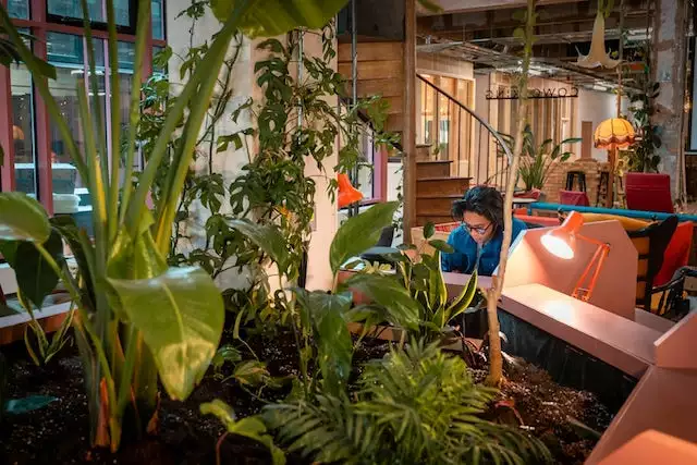 Coworking area in Oru Space - Sutton