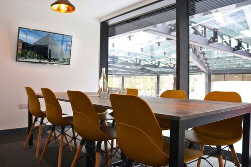 Meeting room at Avenue HQ, Mann Island