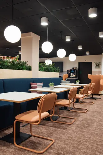 Coworking area in East Coast House