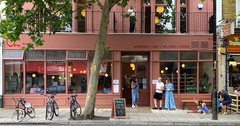 The front of Oru located in East Dulwich on Lordship Lane | Workspace in East Dulwich available to book on demand through Tally Market
