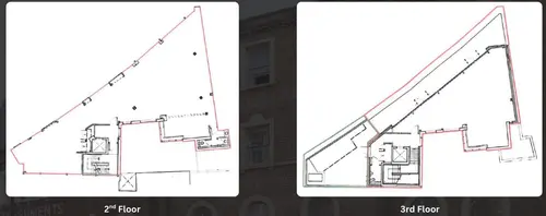 Floor plan of full time office workspace in Workplace+  Noah's Yard