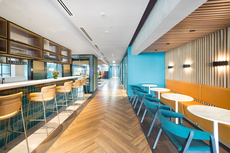 Coworking area and breakout space in Landmark Portman Street