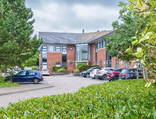 Exterior of building in Argentum House