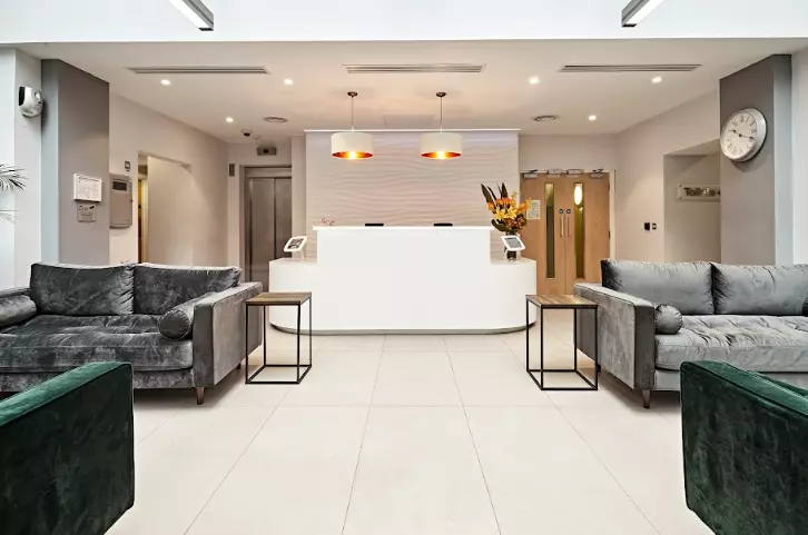 Reception in Longcroft House