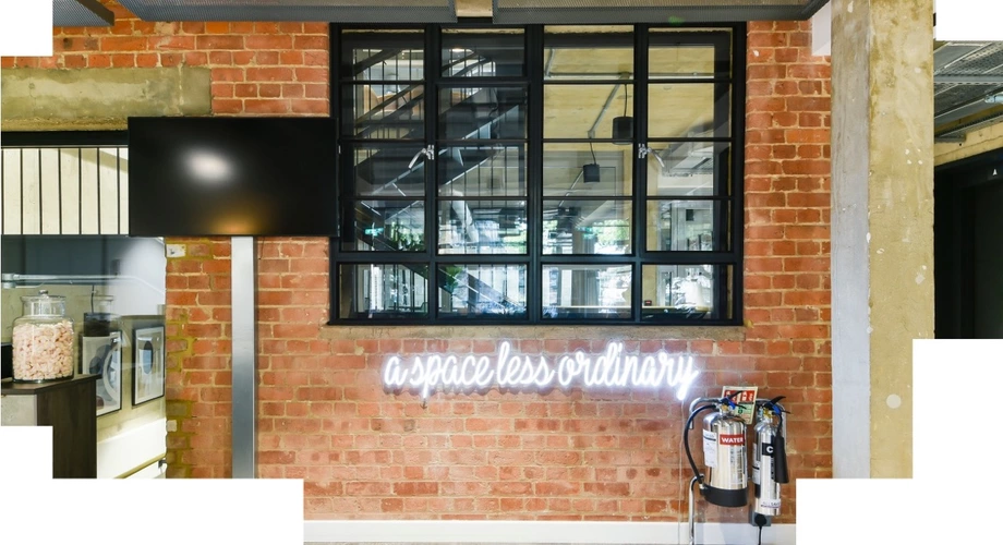 Breakout space in Hoxton Square