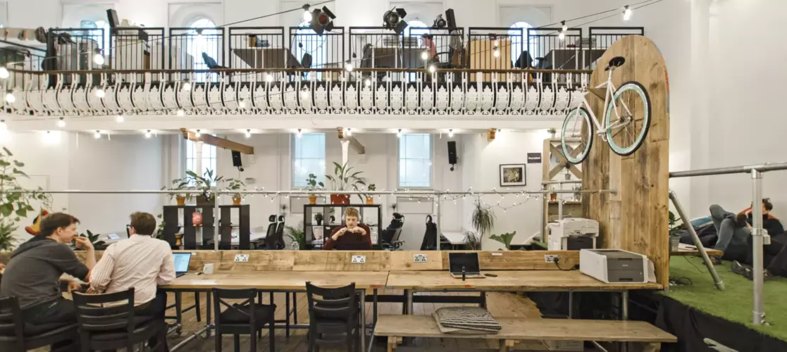 Coworking space at Only Connect, Kings Cross