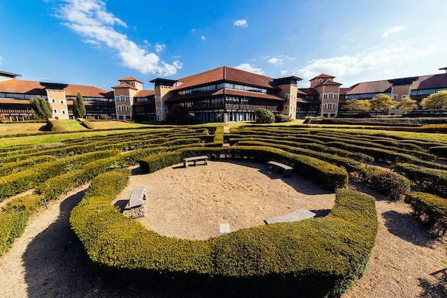 Outside area in FigFlex Offices Peterborough 