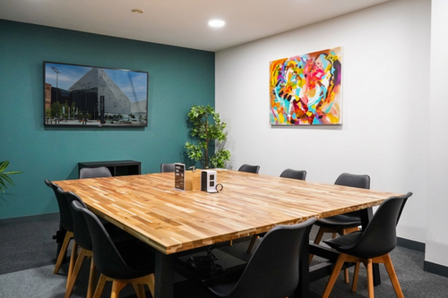 Meeting room at Avenue HQ, Mann Island