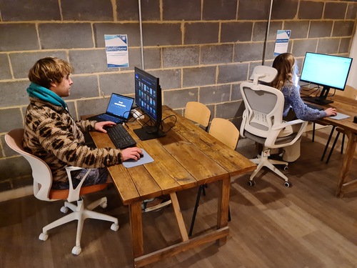 Thumbnail image of desk at Rhino Boulder Climbing Gym