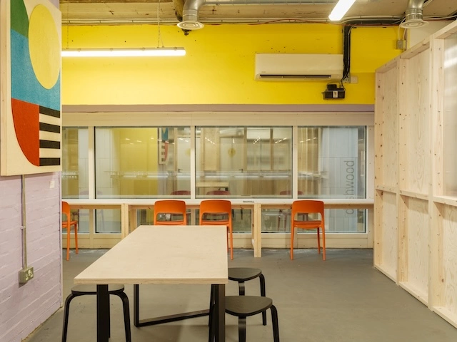 Coworking area and breakout space in Broadworks