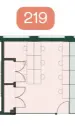 Floor plan of full time office workspace in X+Why Foundry