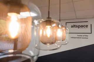 Coworking space at altspace Warrington | Workspace available to book on demand through Tally Market 