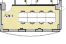 Floor plan of full time office workspace in Uncommon Fulham