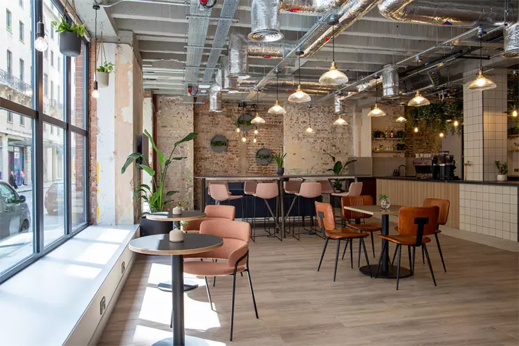 Outside area in Techspace Worship Street