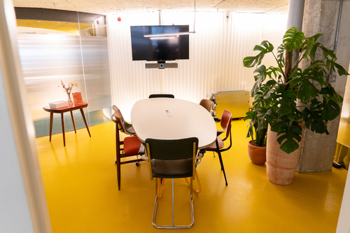 Meeting room at Second Home Spitalfields