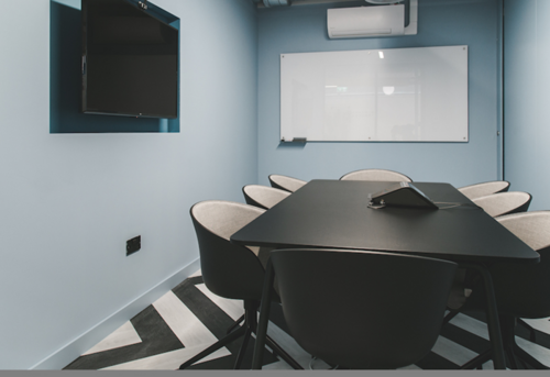 Meeting room for hire in Manchester in Huckletree Ancoats, Manchester