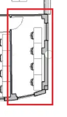 Floor plan of full time office workspace in Uncommon Fulham