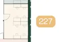 Floor plan of full time office workspace in X+Why Foundry