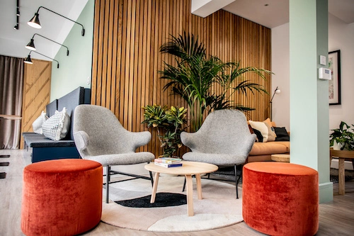 Coworking area and breakout space in X+Why The Fulwood