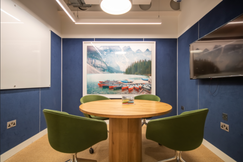 Meeting room at Shoreditch Exchange