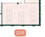 Floor plan of full time office workspace in X+Why Foundry