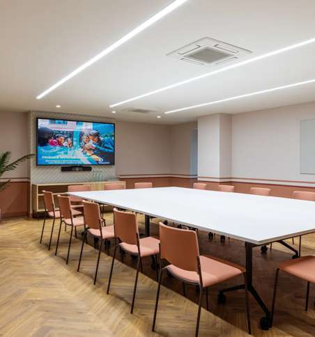 Meeting room at Fleet Street Workspace 