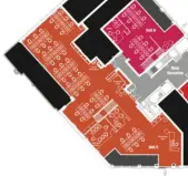 Floor plan of full time office workspace in Colorama
