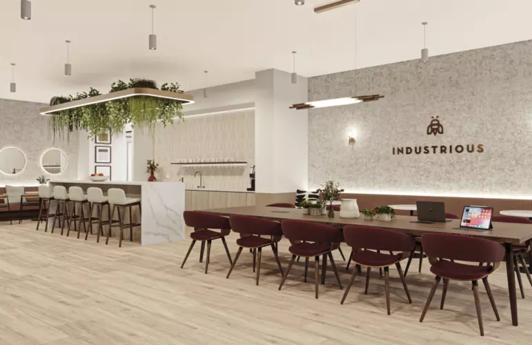 Meeting rooms in Industrious 77 Coleman St