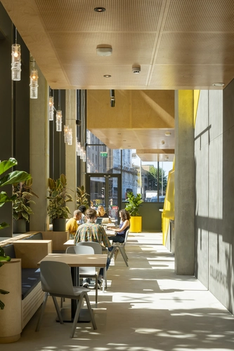 Coworking space at Plus X Brighton Innovation Hub