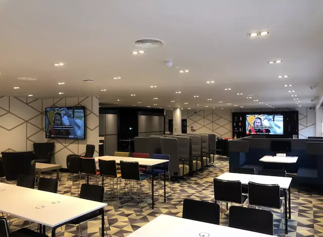 Coworking area at VWorks