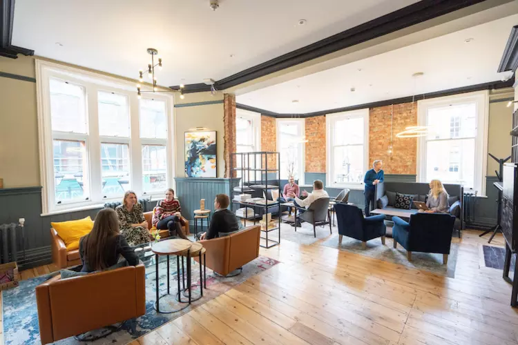 Breakout space at Dog House in Reading 