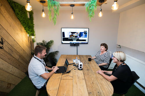 Thumbnail image of meeting_room at Dragon Coworking Rochester