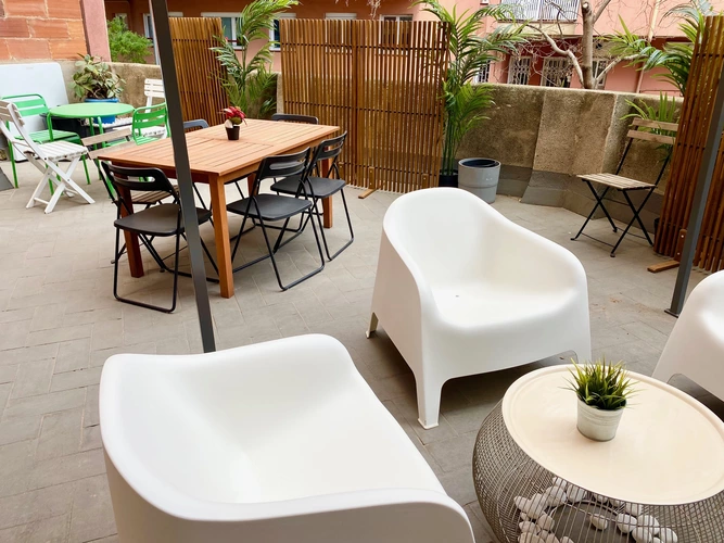 Outside area in CREC Coworking Gràcia