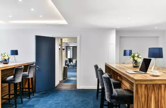 Coworking area in Argyll Hill Street