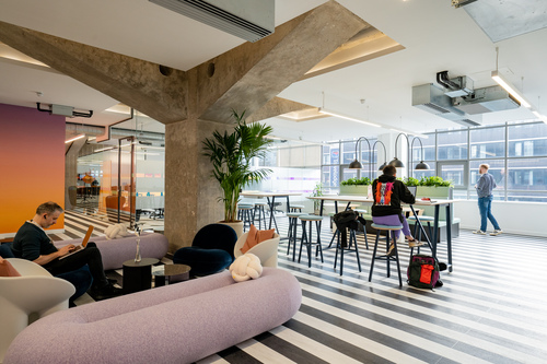 Desk at Huckletree Ancoats, Manchester