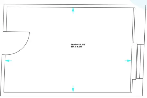 Floor plan of full time office workspace in China works