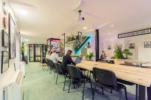 Coworking in the Design Chapel Coworking Space