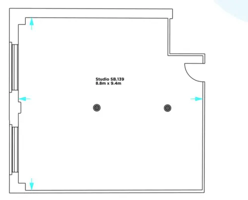Floor plan of full time office workspace in China works