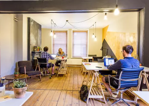 Coworking space at the Wheelhouse Cheltenham 
