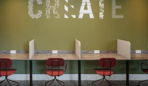 Thumbnail image of desk at Riley Studios