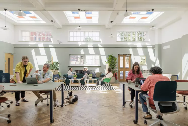Coworking Space at High Wycombe with natural light