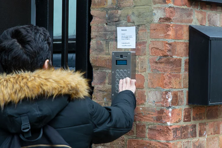 Exterior of building in KOZMIK Work Space