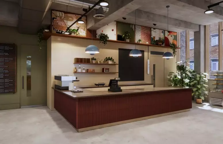 Kitchen in Leroy House