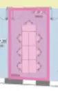 Floor plan of full time office workspace in Runway East Bath