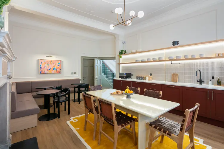 Break out space at 32 Welbeck Street