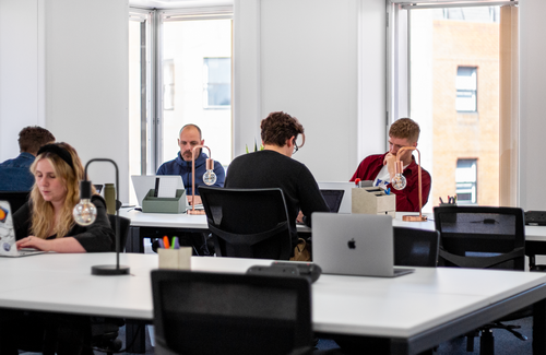 Private office at 2 Work No.1 Whitehall Riverside
