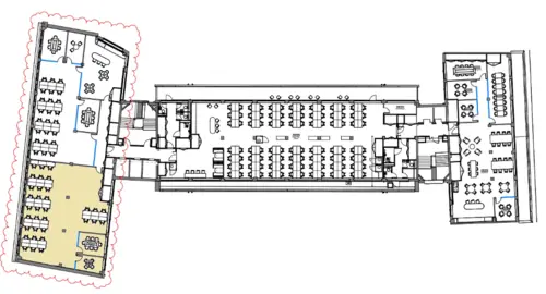 Floor plan of full time office workspace in Uncommon Holborn