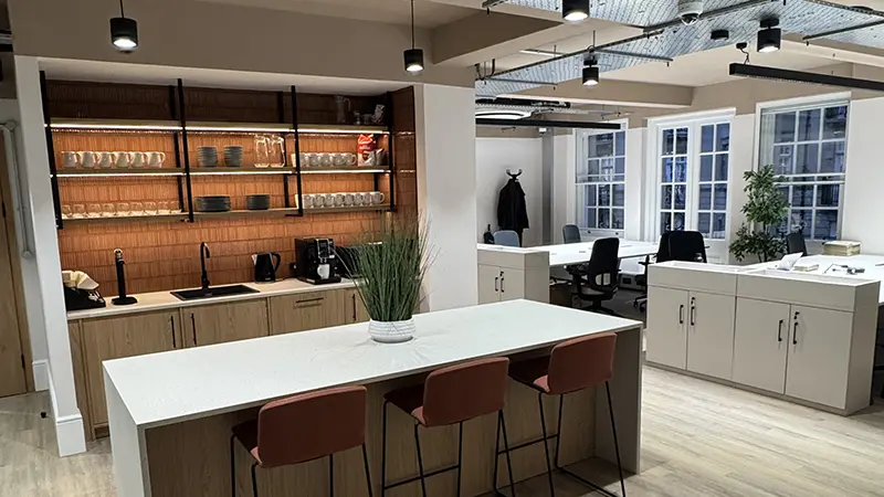 Kitchen in 167 169 Great Portland Street (2nd Floor)