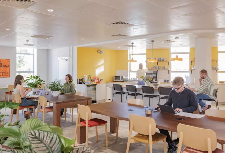Coworking area at Patch Twickenham