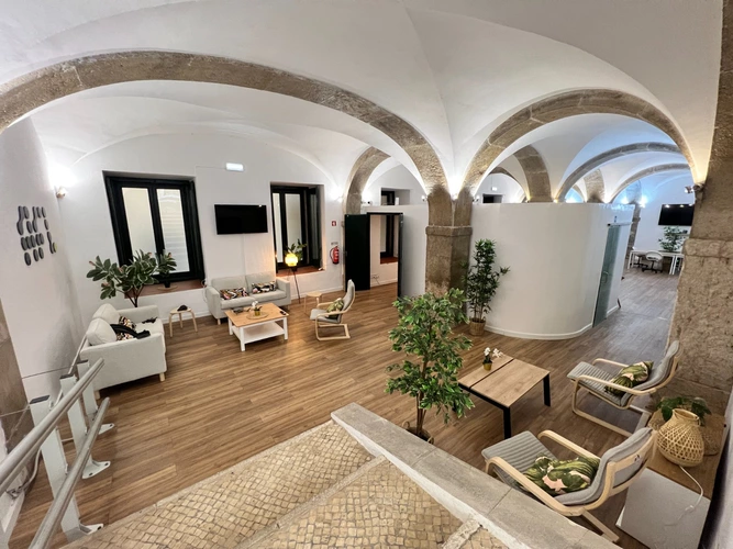 Coworking area and breakout space in Afi Network